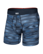 Saxx Vibe Xtra Soft Comfort Boxer Brief 6" – Ikat Stripe Dark Denim