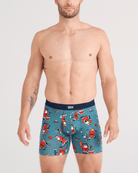 Saxx Vibe Xtra Soft Comfort Boxer Brief 6" – Santathalon- Seascape