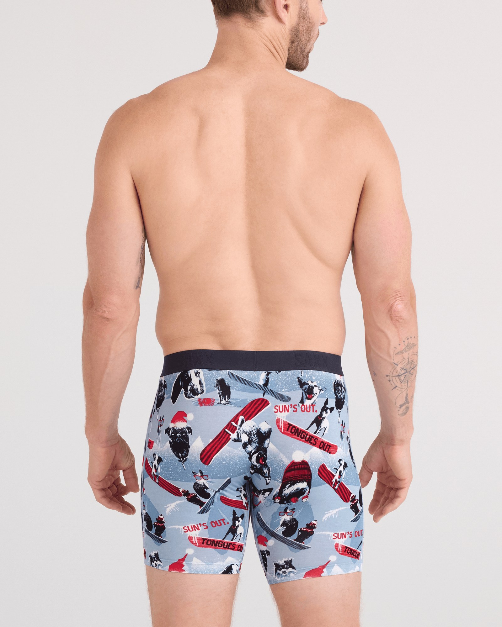 Saxx Vibe Xtra Soft Comfort Boxer Brief 6" – Winter Dogs of Saxx Blue