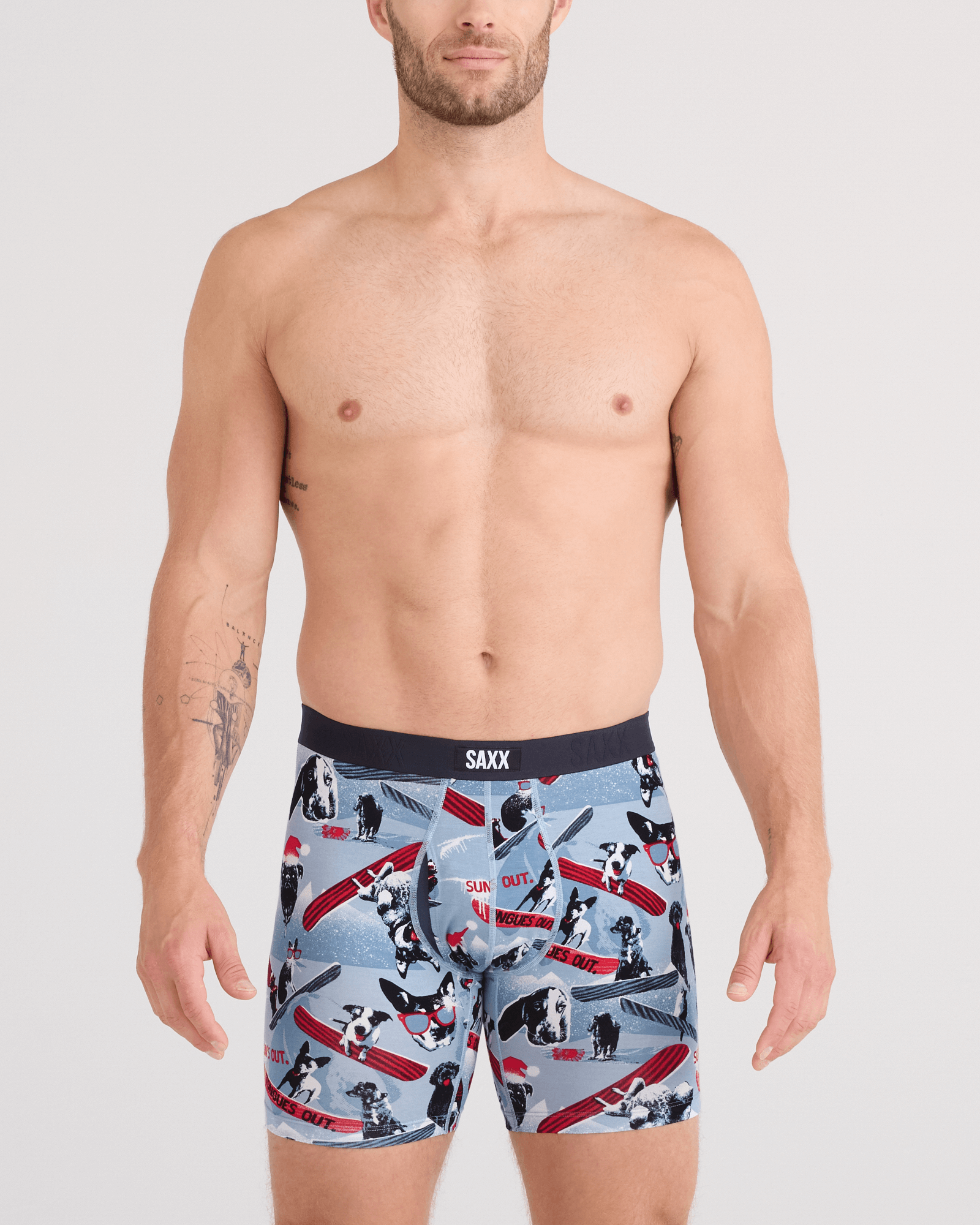 Saxx Vibe Xtra Soft Comfort Boxer Brief 6" – Winter Dogs of Saxx Blue
