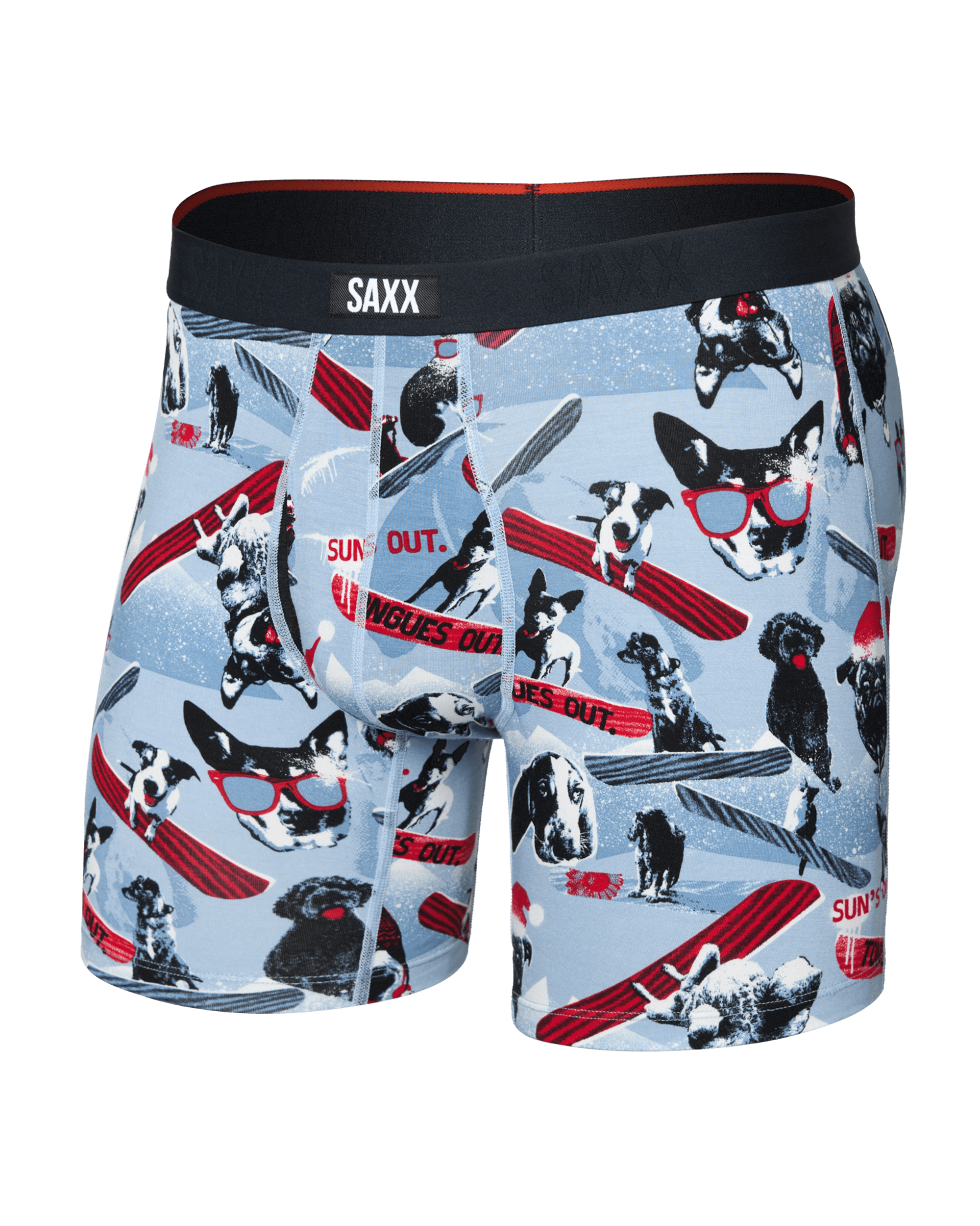 Saxx Vibe Xtra Soft Comfort Boxer Brief 6" – Winter Dogs of Saxx Blue