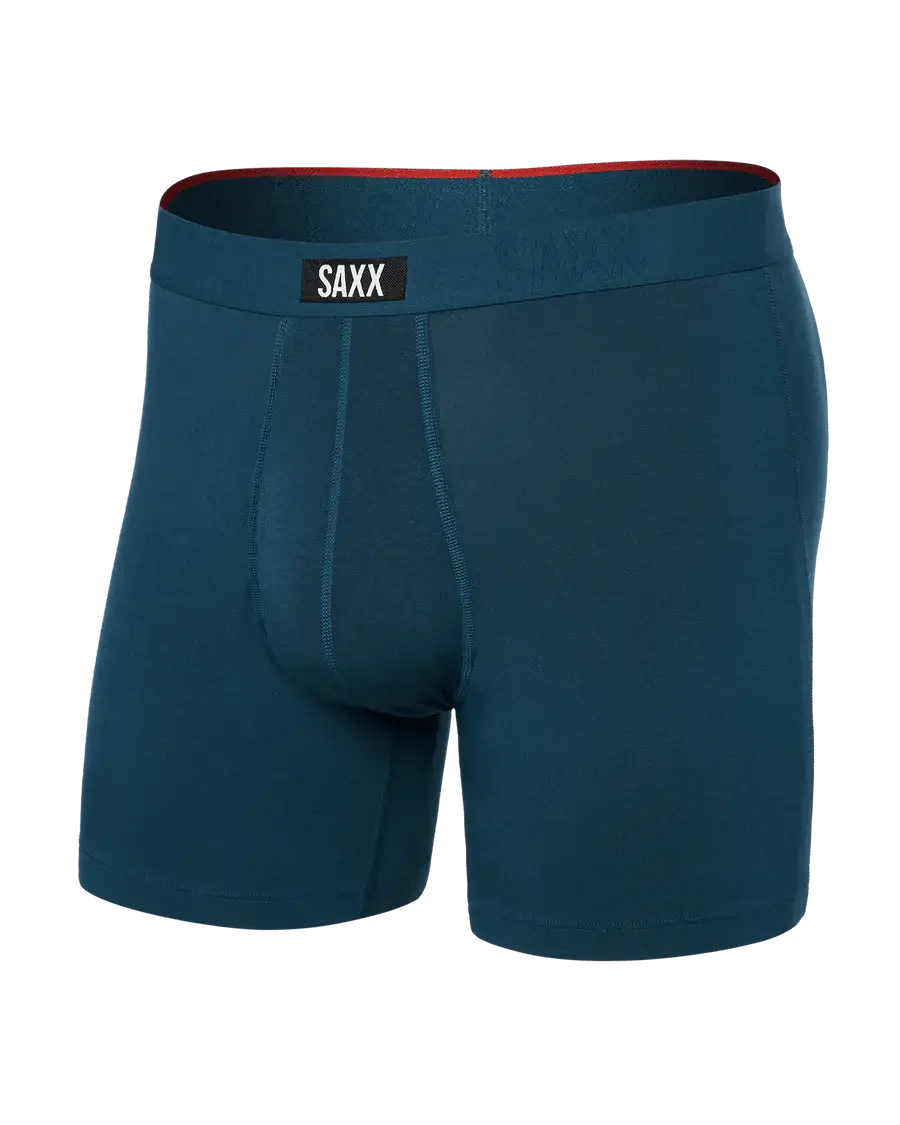 Saxx Underwear Vibe Xtra Soft Comfort Boxer Brief 6" - Hurricane