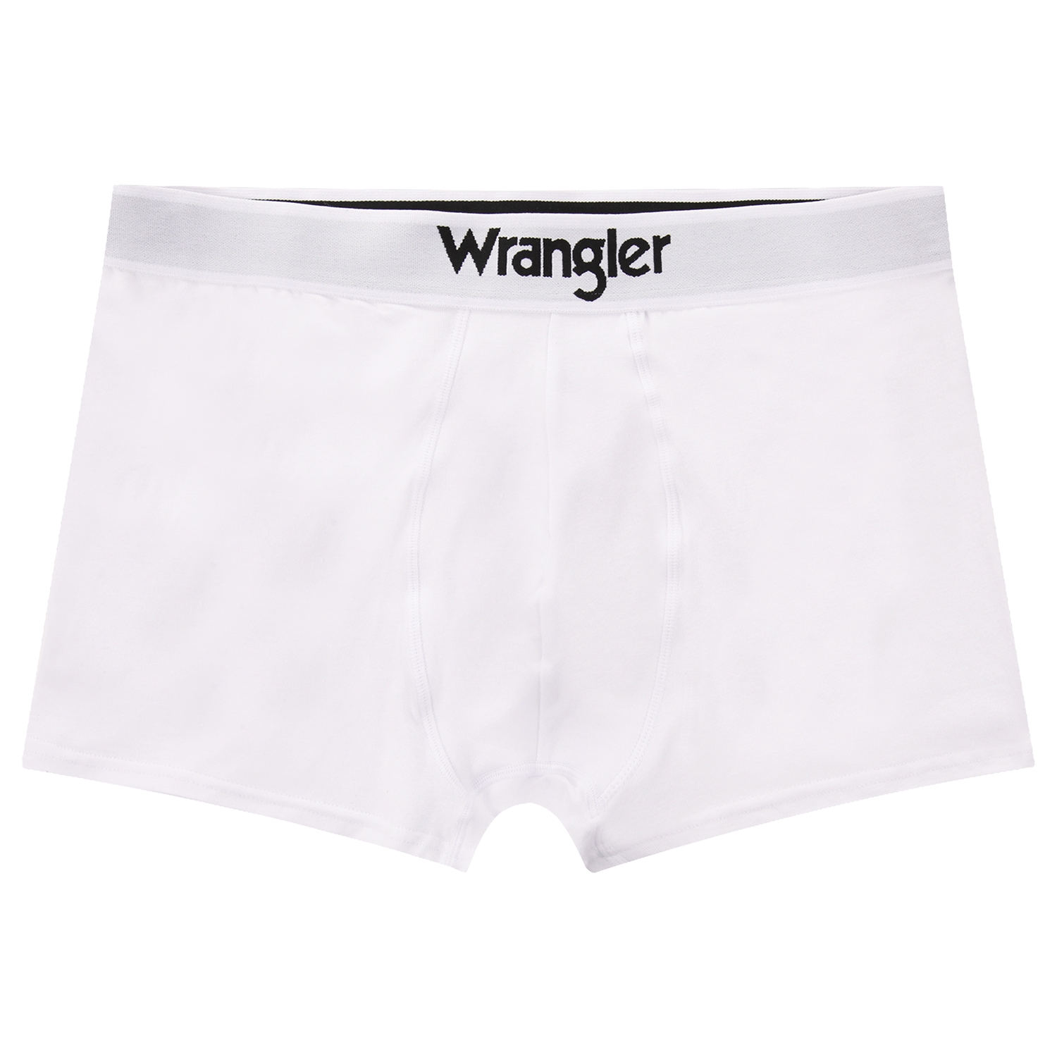 Wrangler Men’s Stretch Cotton 3 Pack Trunks | Black / White / Grey