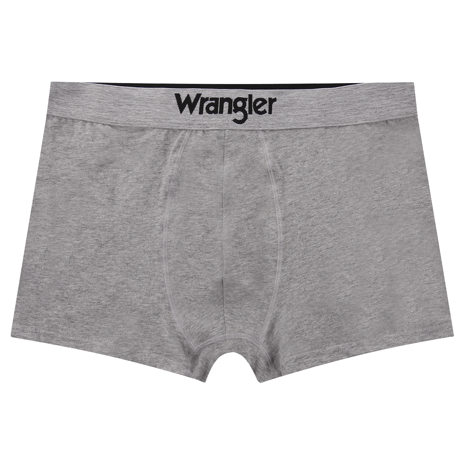 Wrangler Men’s Stretch Cotton 3 Pack Trunks | Black / White / Grey