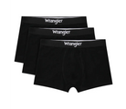 Wrangler Men’s Stretch Cotton 3 Pack Trunks | Black – Lightweight & Breathable Boxer