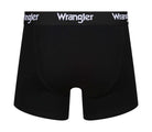 Wrangler 3 Pack Button Fly Cotton Stretch Boxers - Black/Grey/White