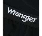 Wrangler 3 Pack Button Fly Cotton Stretch Boxers - Black/Grey/White