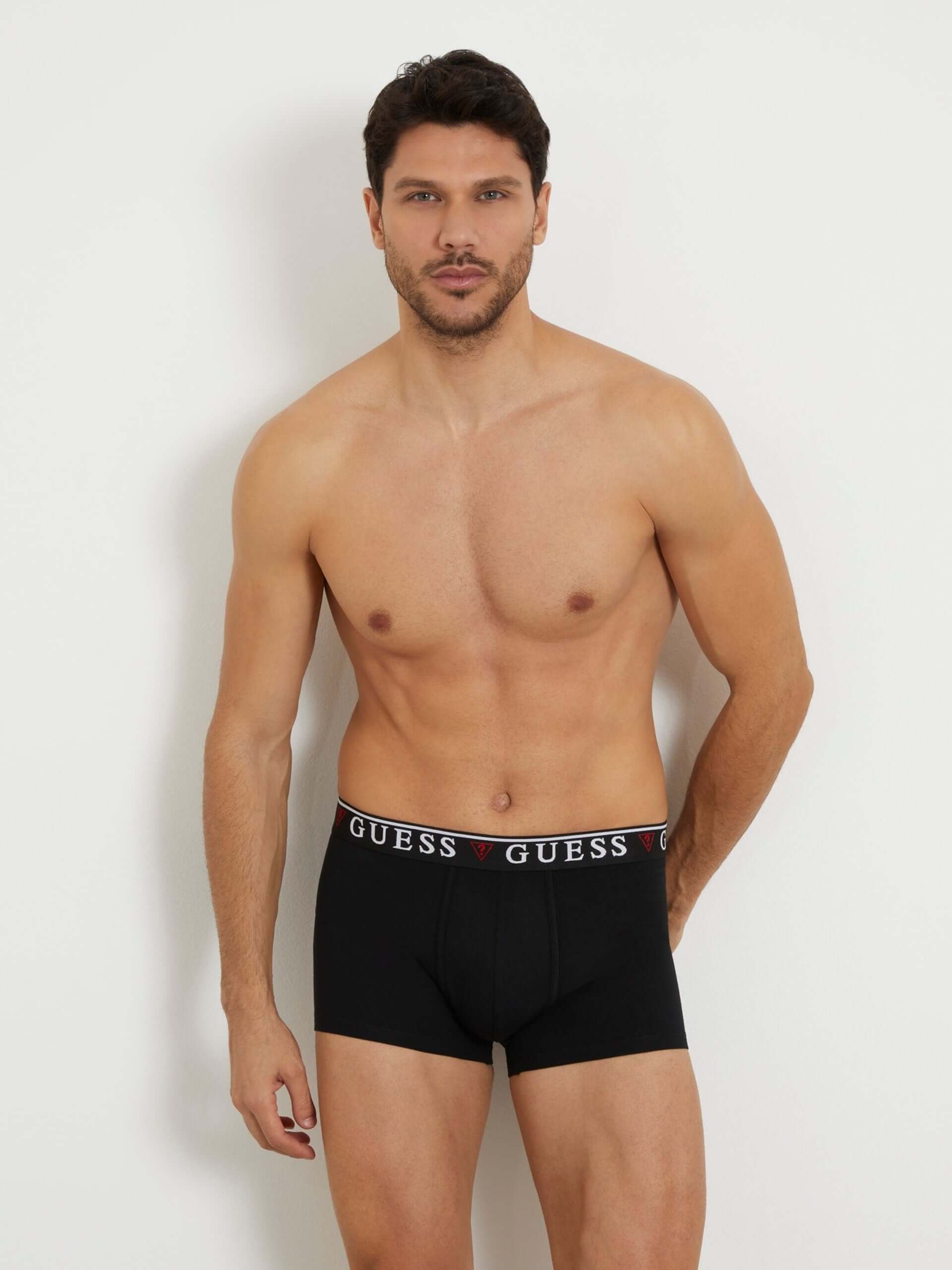 Guess 3 Pack Boxers Stretch Cotton - Black