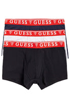 Guess 3 Pack Boxers Stretch Cotton - Black / Grey Melange