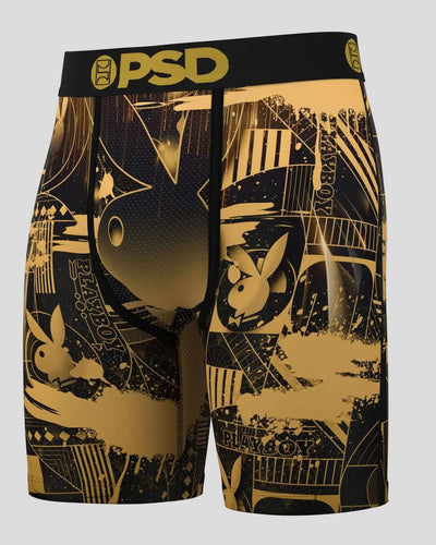 PSD Playboy 7" Performance Boxer Briefs – MicroMesh Pouch, 4-Way Stretch, Moisture-Wicking