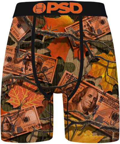 PSD Oakmoss Camo Men’s 7" Performance Boxer Briefs – Multi