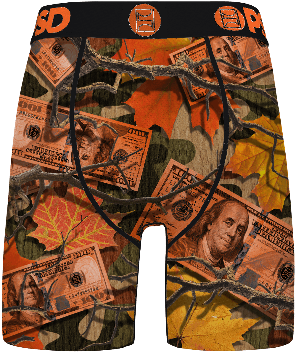 PSD Oakmoss Camo Men’s 7" Performance Boxer Briefs – Multi - image 2