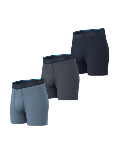 Stance Cotton Modal Boxer Briefs 3 Pack – Men’s Premium Underwear