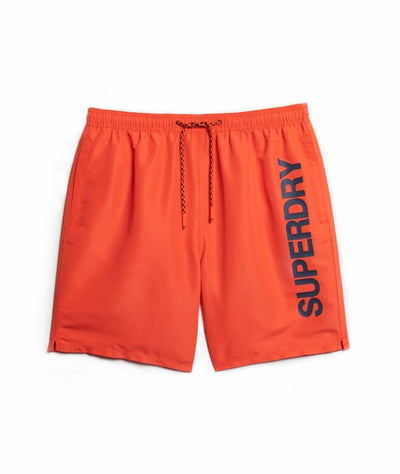 Superdry Sport Graphic 17-Inch Recycled Swim Shorts