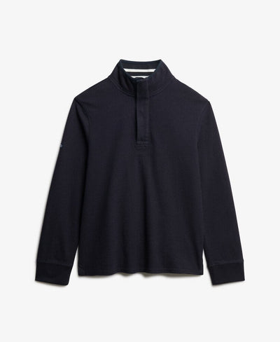 Superdry Cotton Classics Half-Zip Sweatshirt – Eclipse Navy