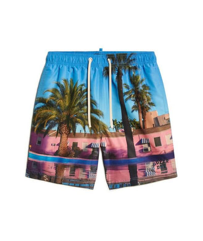 Superdry Photographic 17-inch Recycled Swim Shorts