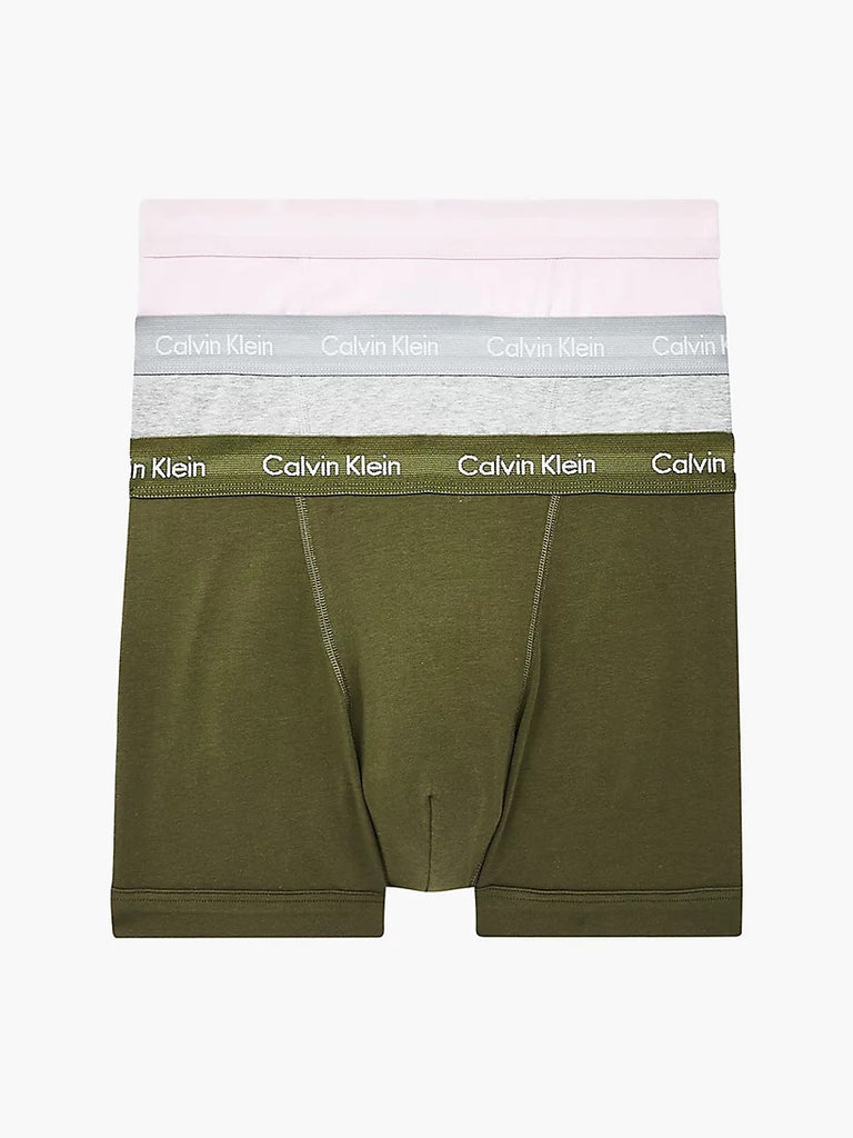 Calvin Klein 3 PACK TRUNKS - COTTON STRETCH - V3O