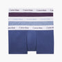 Calvin Klein - 3 Pack Low Rise Trunk - Purple / Sea Tropic / Seashore