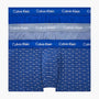 Calvin Klein 3 Pack Low rise Trunks - Cotton Stretch Cobalt / Subdued Logo/ Dusty Sailor