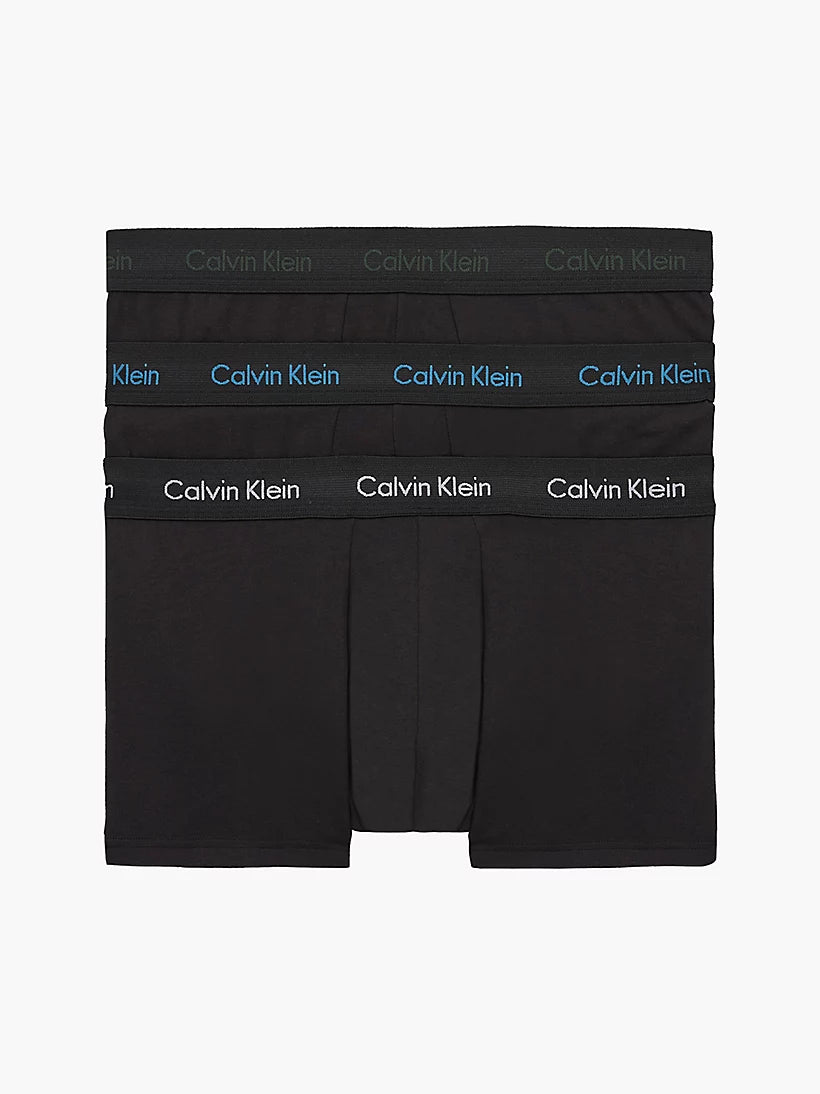 Calvin Klein 3 Pack Low rise Trunks Grey Element Grey Tapestry Te Trunks and Boxers