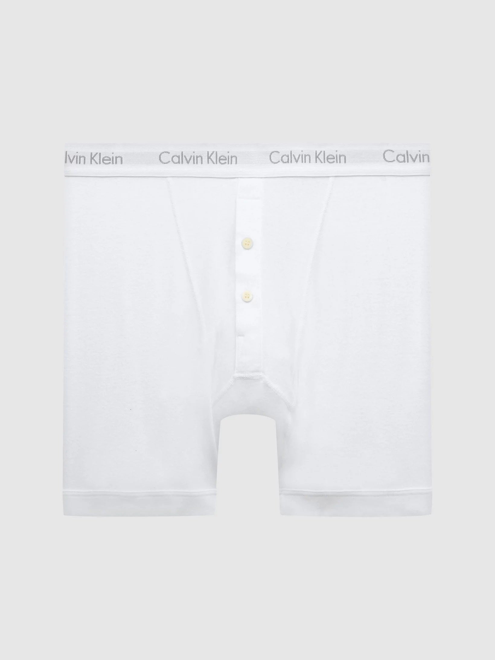 Calvin Klein Cotton Boxer Brief with Button Fly - 100% Cotton