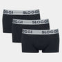Sloggi Men GO- 3Pack Low Rise Hipster Boxers - Pants / 0004