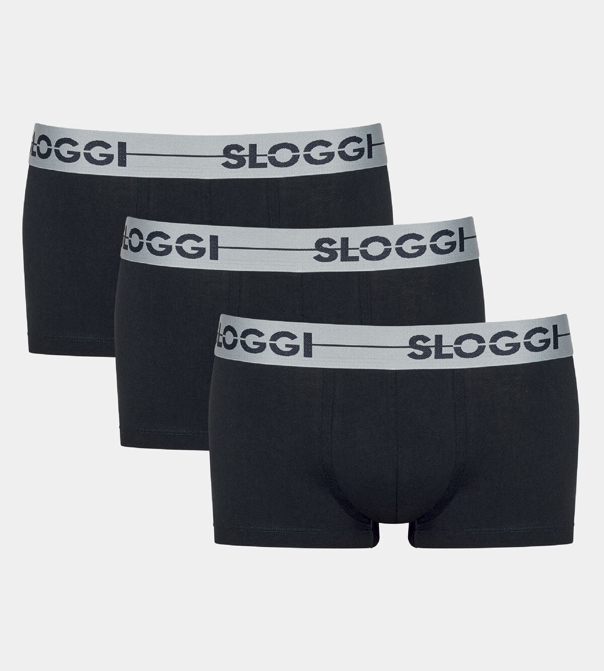 Sloggi Men GO- 3Pack Low Rise Hipster Boxers - Pants / 0004
