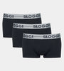 Sloggi Men GO- 3Pack Low Rise Hipster Boxers - Pants / 0004