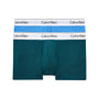 Calvin Klein 2 Pack Low Rise Trunks- Modern Cotton ( BLUE BURST/ MAYA BLUE )