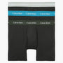 Calvin Klein - 3 Pc Boxer Briefs Cotton Stretch - Black with Contrast Waistband