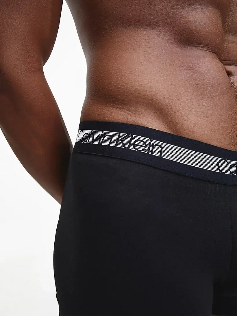 Calvin Klein 3 Pack Cooling Trunks - Black / White / Grey