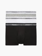Calvin Klein 3 Pack Cooling Trunks - Black / White / Grey
