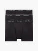 Calvin Klein 3 Pack Trunks - Pure Cotton Classics - Black