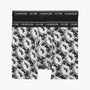 Calvin Klein 2 Pack Boxer Briefs - Black / Floral Print
