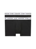 Calvin Klein 2 Pack Trunks - CK ONE Cotton - Black with White Waistband