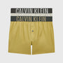 Calvin Klein - 2 Pack Slim Fit Boxers - Intense Power (Ocean Mist Grey/ Pistche)