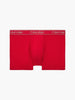 Calvin Klein 1 Pack Low Rise Trunk - Essential Calvin - Rustic Red