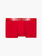 Calvin Klein 1 Pack Low Rise Trunks- Modern STRUCTURE - Rustic Red -XL