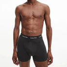 Calvin Klein 3 Pack Cotton Stretch Trunks - Black Multi