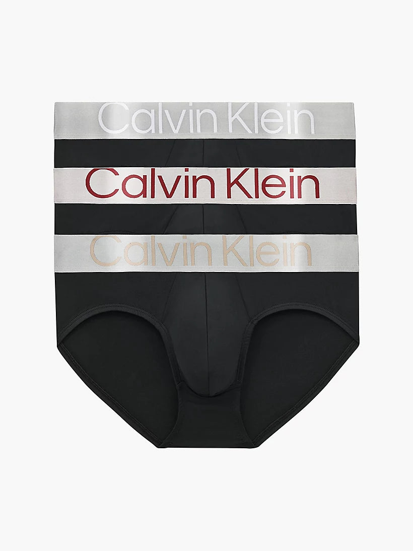 Calvin Klein Steel Micro Hip Briefs - 3 Pack Set – Trunks and Boxers