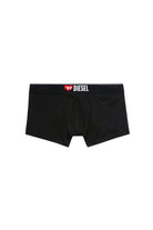 Diesel Umbx-Damien Three-Pack Trunks with heart logo - Black / Grey / Red