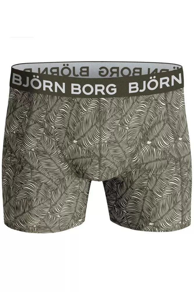 Almachtig Disciplinair Overvloed Björn Borg Core Boxer 3-pack , Green, Print - MP001 | Trunks and Boxers