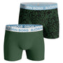 Bjorn Borg 2-Pack Cotton Men's Boxers - Green Print MP005