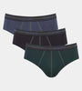 SLOGGI MEN START Men's Midi Briefs- Blue / Cobalt / Green