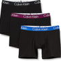 Calvin Klein - 3 Pc Modern Structure Boxer Briefs - Black / Contrast Waistband