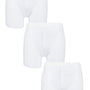 Pringle 3 Pack William Button Front Cotton Stretch Boxers – White
