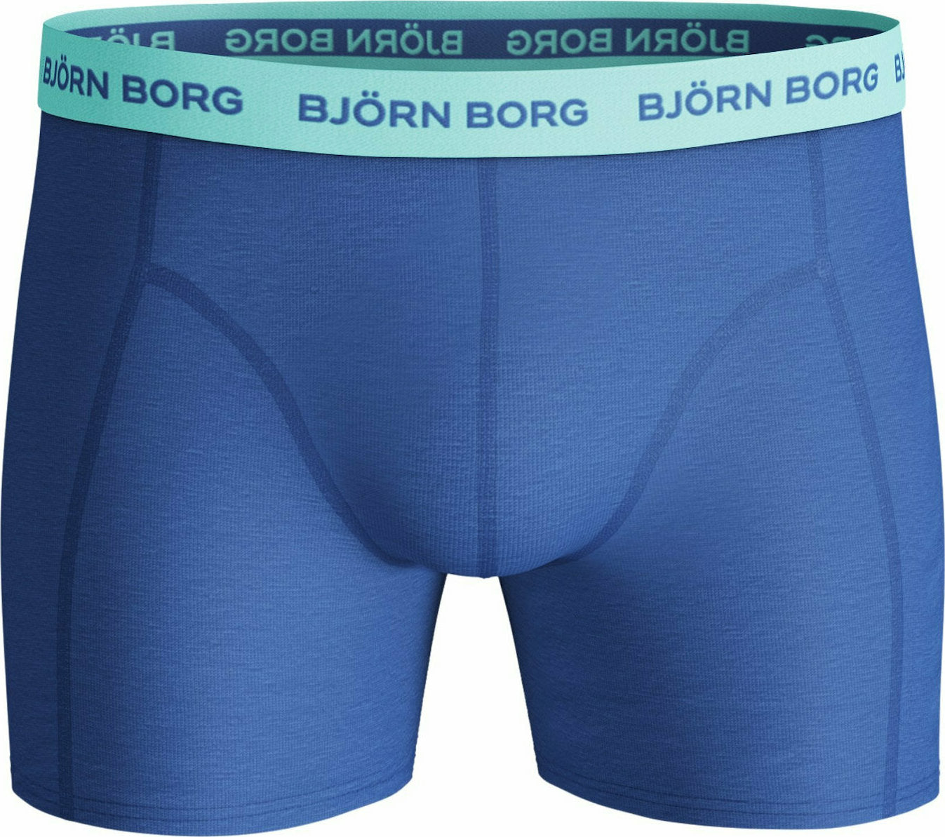 Björn Borg Men's Boxers - Seasonal Solid - 3PACK Ultramarine (Blue/Orange)