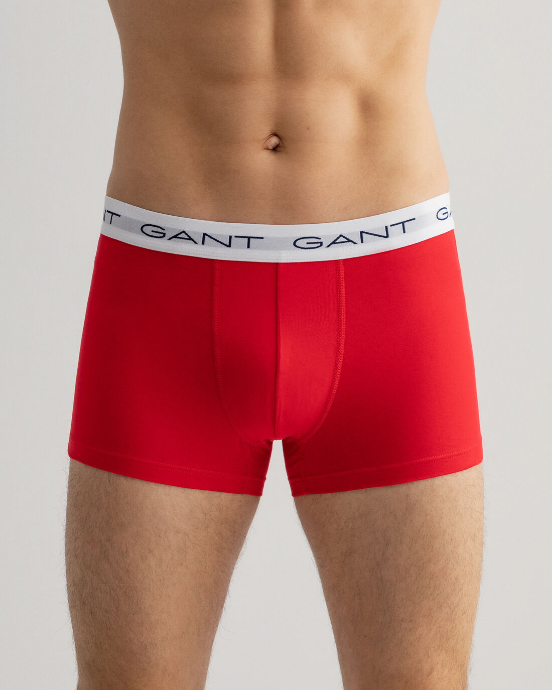 GANT 3-Pack Trunks - Red / White / Navy