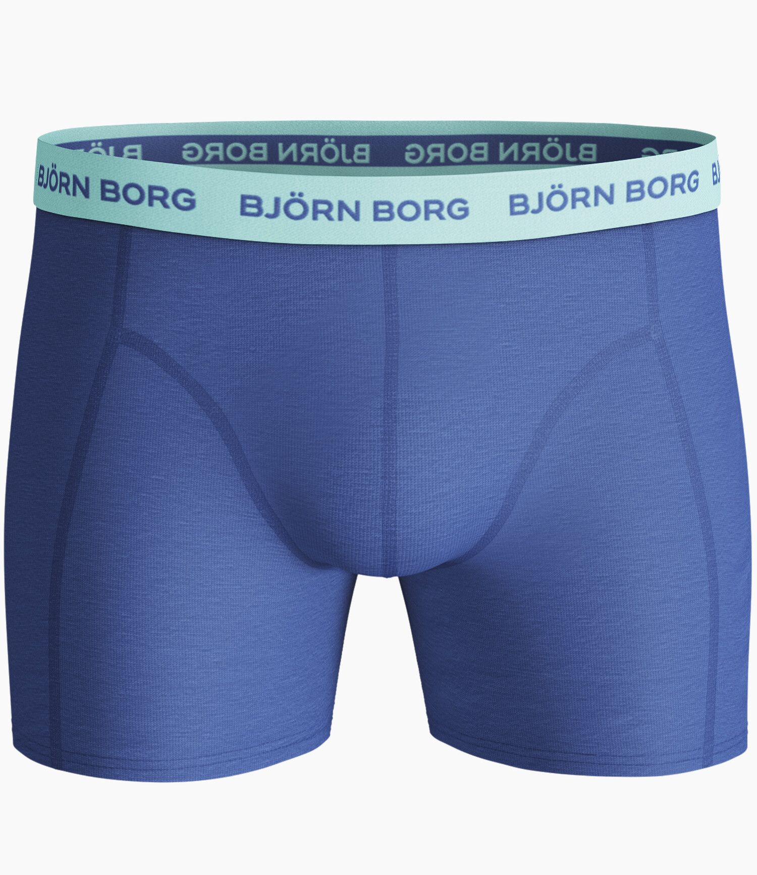 Björn Borg Men's Boxers - Seasonal Solid Sammy -5-Pack Frosty Spruce