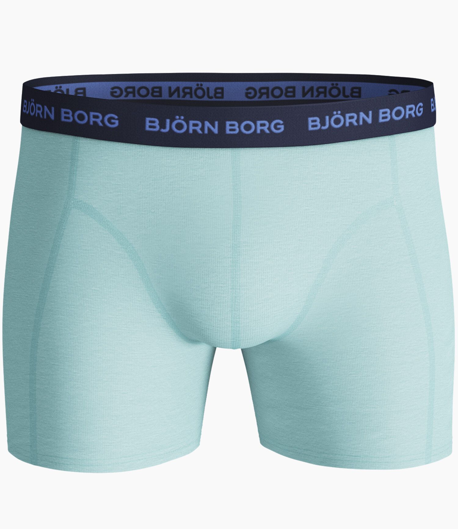 Björn Borg Men's Boxers - Seasonal Solid Sammy -5-Pack Frosty Spruce